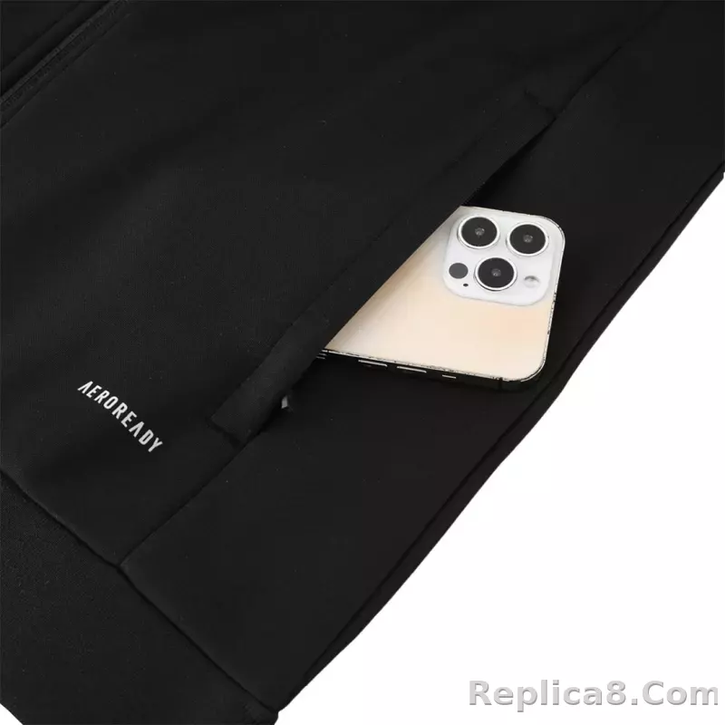 Manchester United Training Kit (Jacket+Pants) Black 2023/24 - detail
