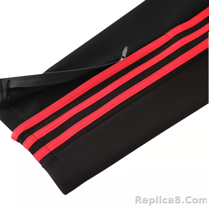 Manchester United Training Kit (Jacket+Pants) Black 2023/24 - detail