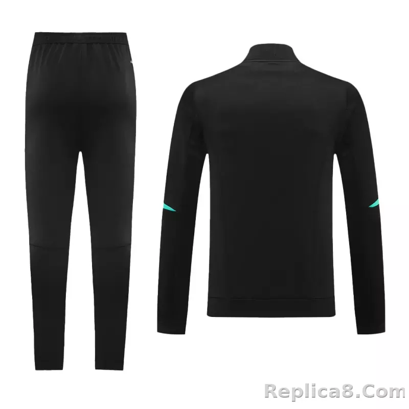 Manchester United Training Kit (Jacket+Pants) Black 2023/24 - detail