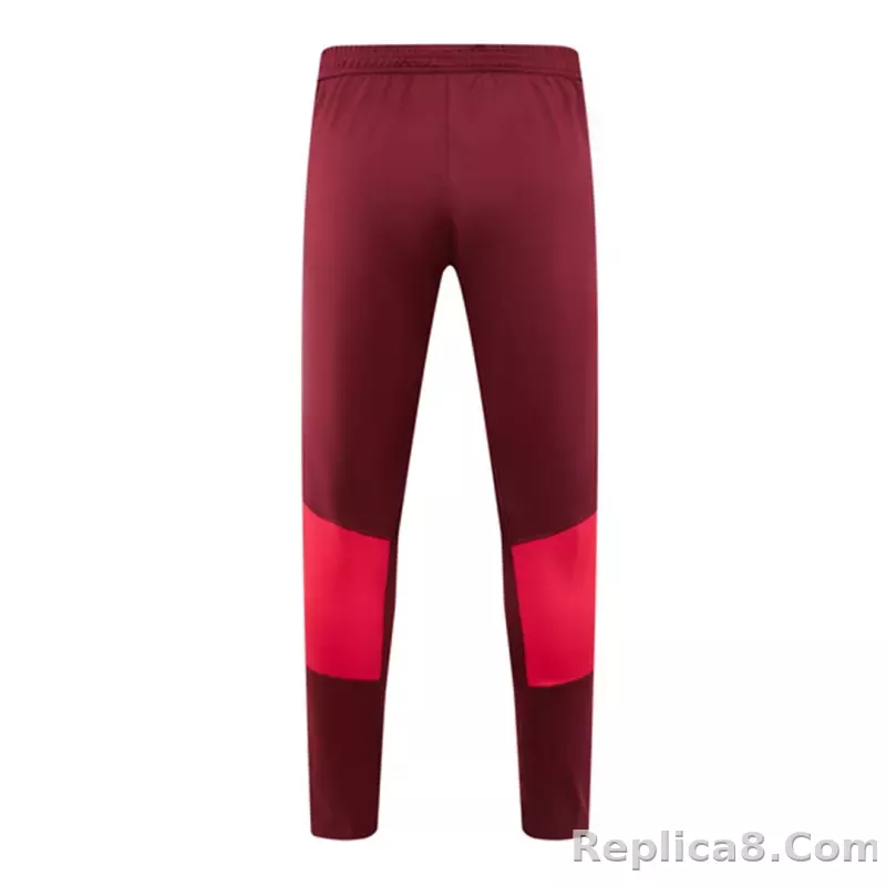 Manchester United Zipper Sweatshirt Kit(Top+Pants) Red 2023/24 - detail