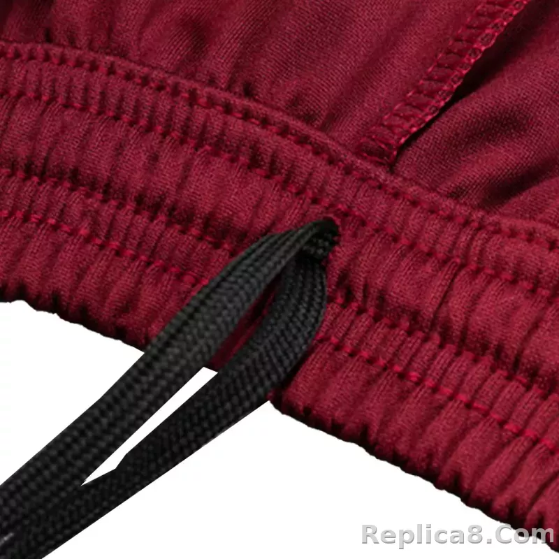 Manchester United Zipper Sweatshirt Kit(Top+Pants) Red 2023/24 - detail