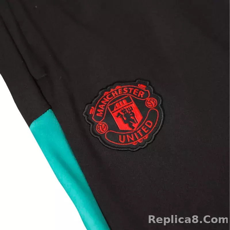 Manchester United Zipper Sweatshirt Kit(Top+Pants) 2023/24 - detail