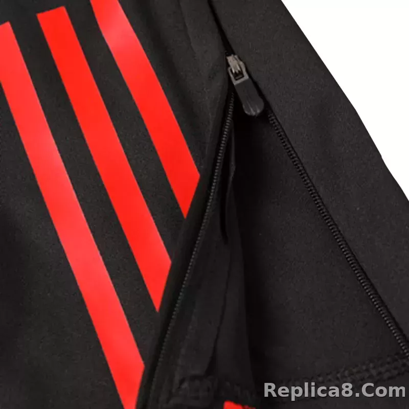 Manchester United Zipper Sweatshirt Kit(Top+Pants) 2023/24 - detail