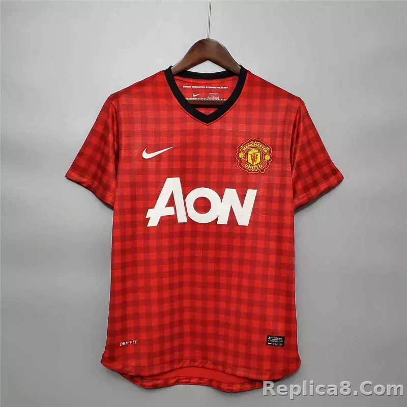 12-13 Manchester United Home Retro Jersey