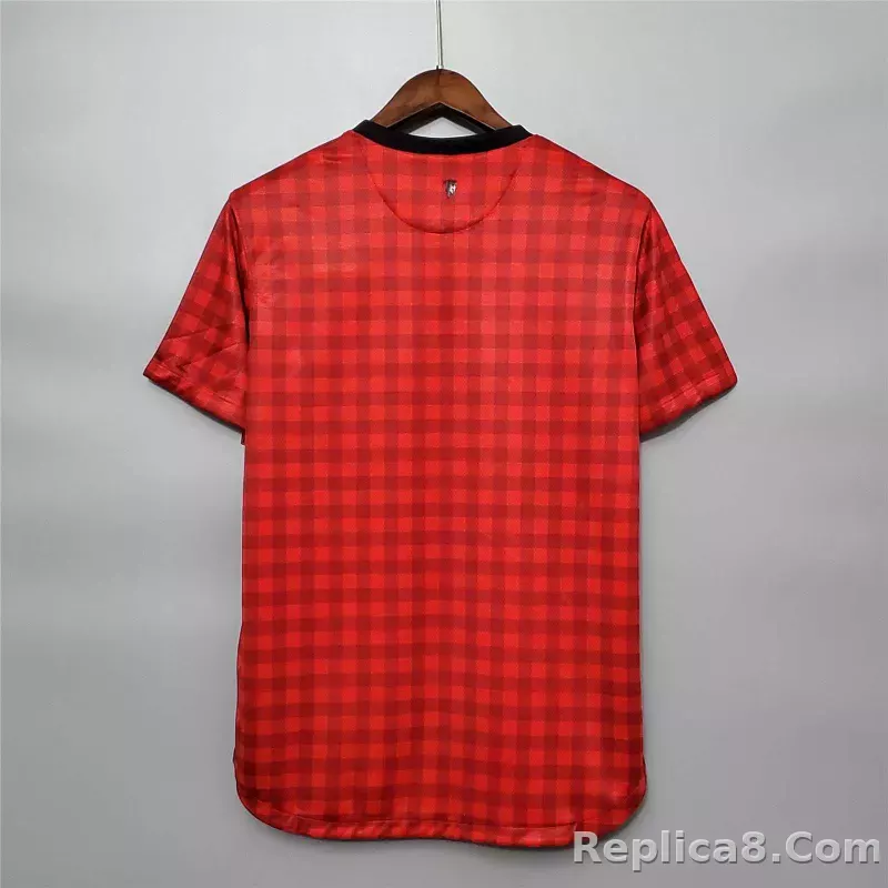 12-13 Manchester United Home Retro Jersey - detail