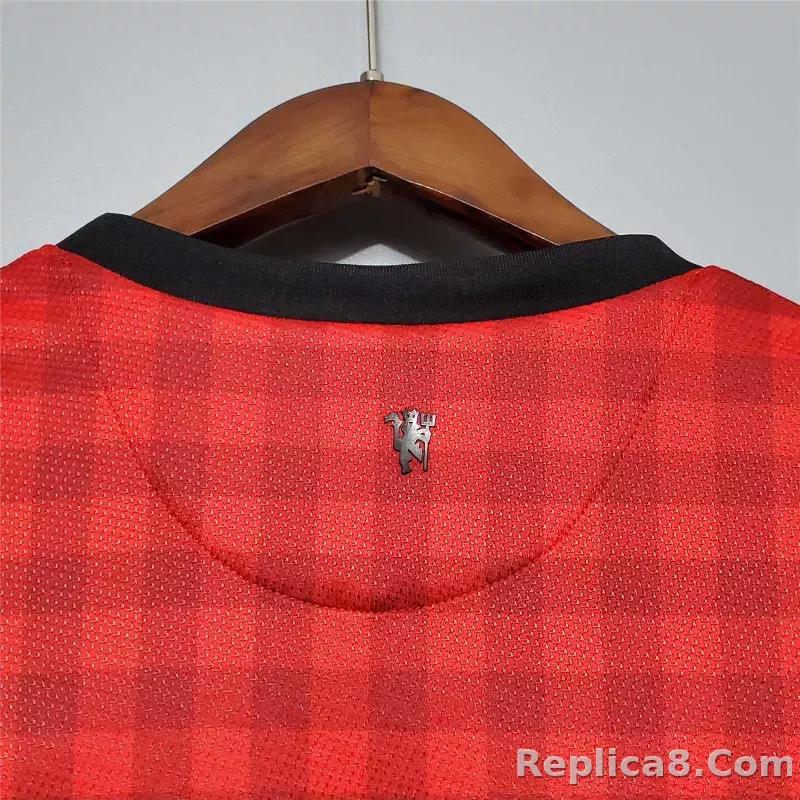 12-13 Manchester United Home Retro Jersey - detail