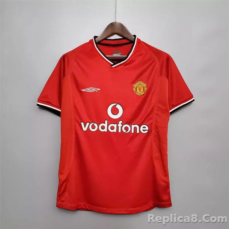 00-02 Manchester United Home Retro Jersey