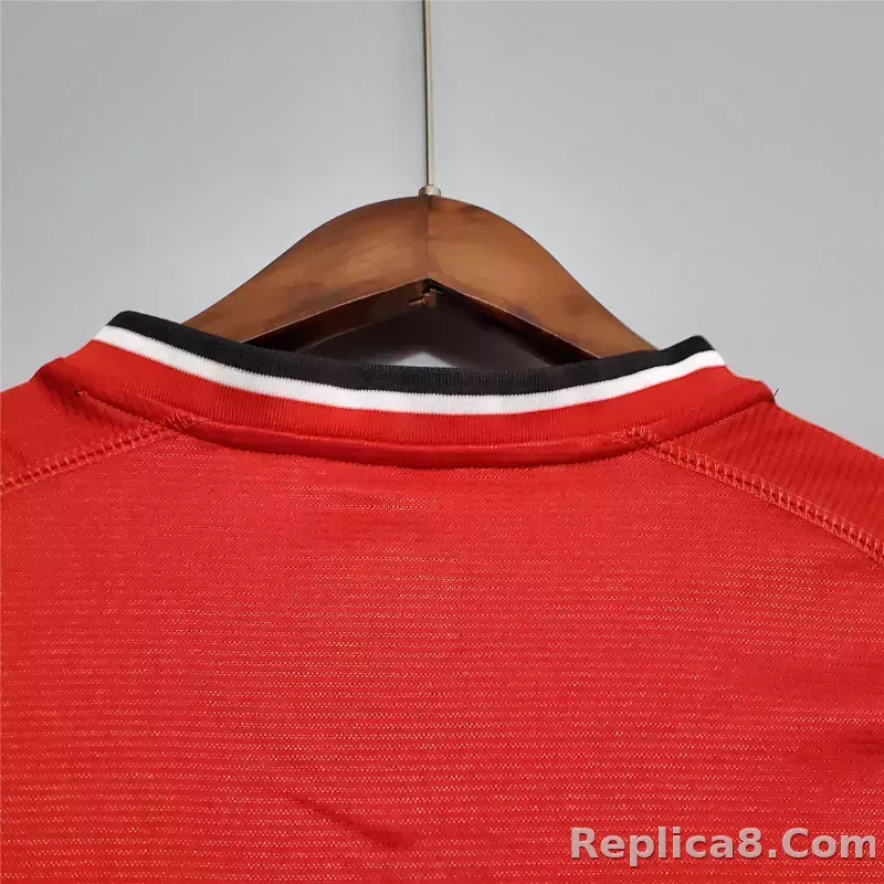 00-02 Manchester United Home Retro Jersey - detail
