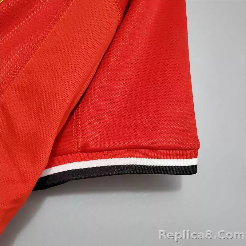 00-02 Manchester United Home Retro Jersey - detail