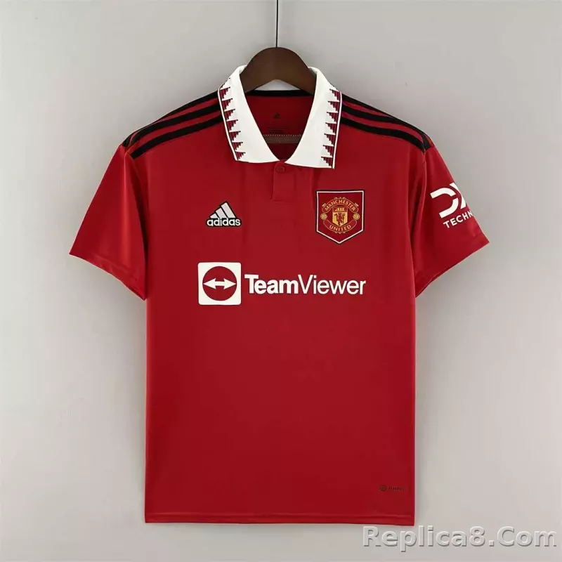 22-23 Manchester United Home Jersey Fan Version