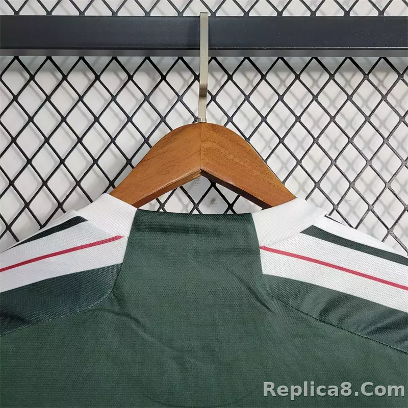 23-24 Manchester United Away Jersey Long Sleeve - detail