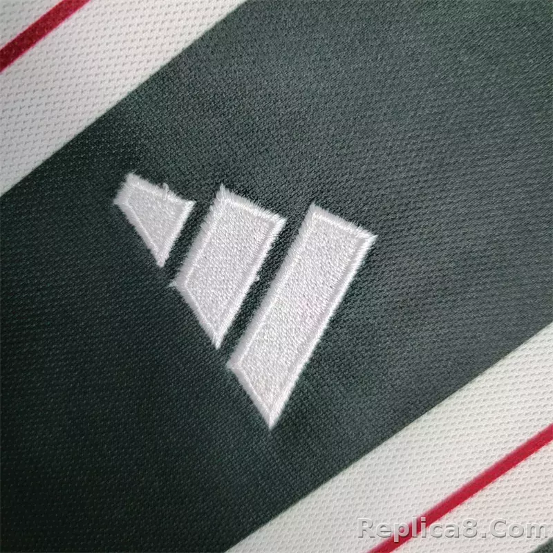 23-24 Manchester United Away Jersey Long Sleeve - detail