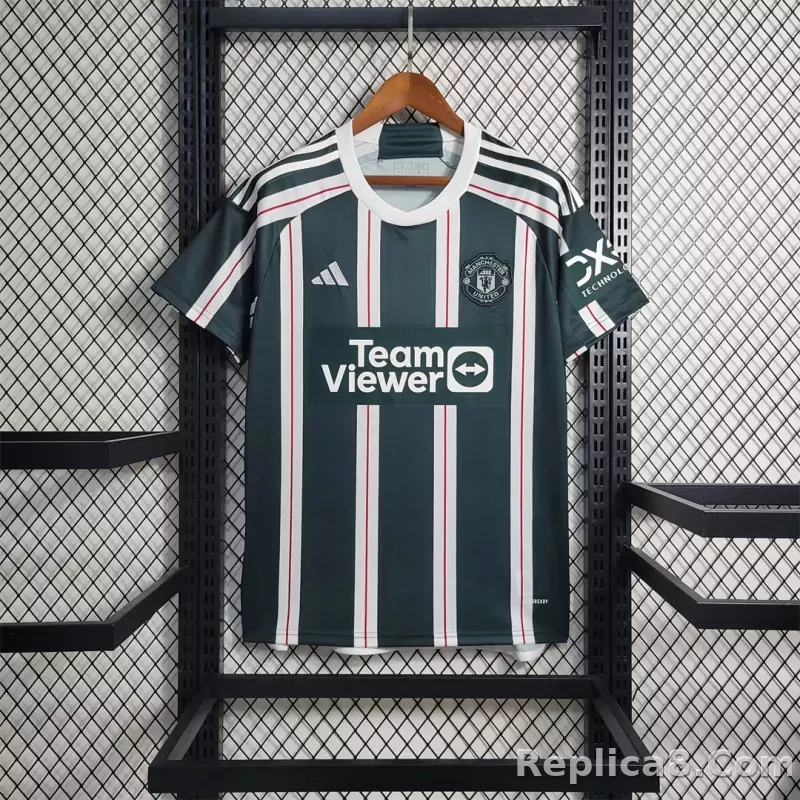 23-24 Manchester United Away Jersey Fan Version
