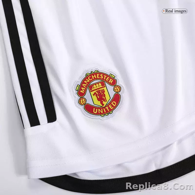 23-24 Manchester United Home Shorts - detail