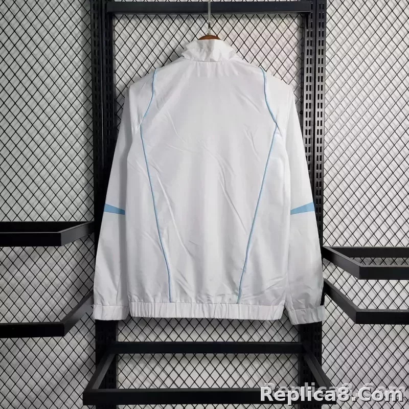 2023 Manchester United Soccer Jersey Windbreaker white - detail