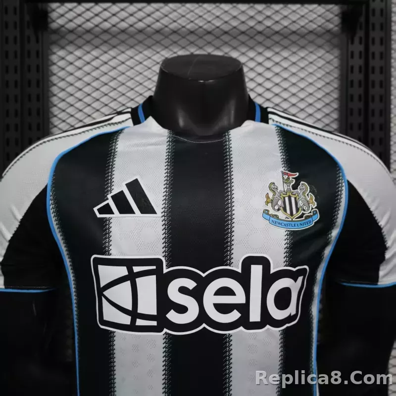 25-26 Newcastle United Home Soccer Jersey Player Version - detail