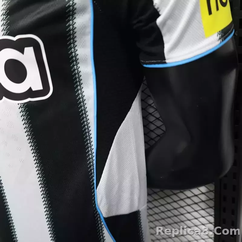 25-26 Newcastle United Home Soccer Jersey Player Version - detail