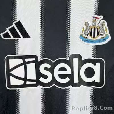 25-26 Newcastle United Home Soccer Jersey - detail