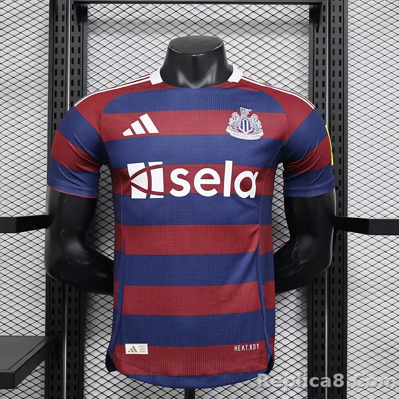 24-25 Newcastle United Away Soccer Jersey Player Version