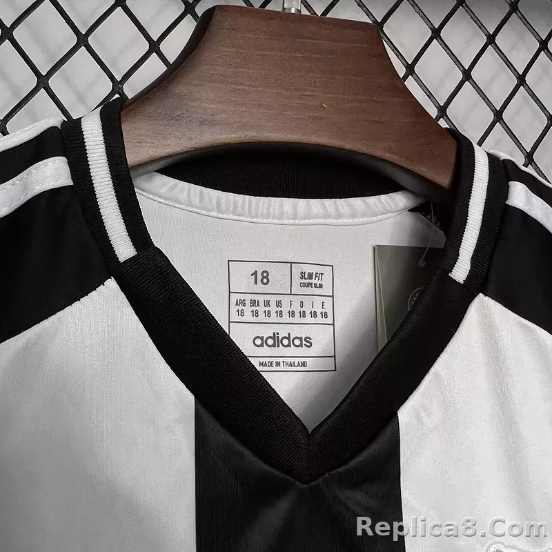 24-25 Newcastle United Home Soccer Kids Kit Jersey+Shorts - detail