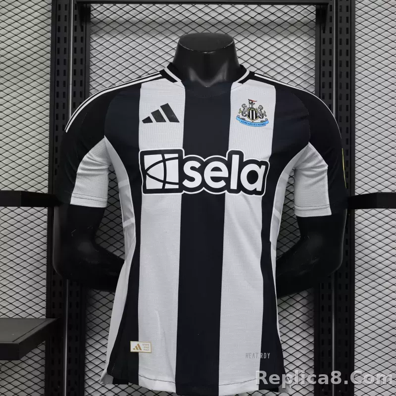 24-25 Newcastle United Home Soccer Jersey Player Version