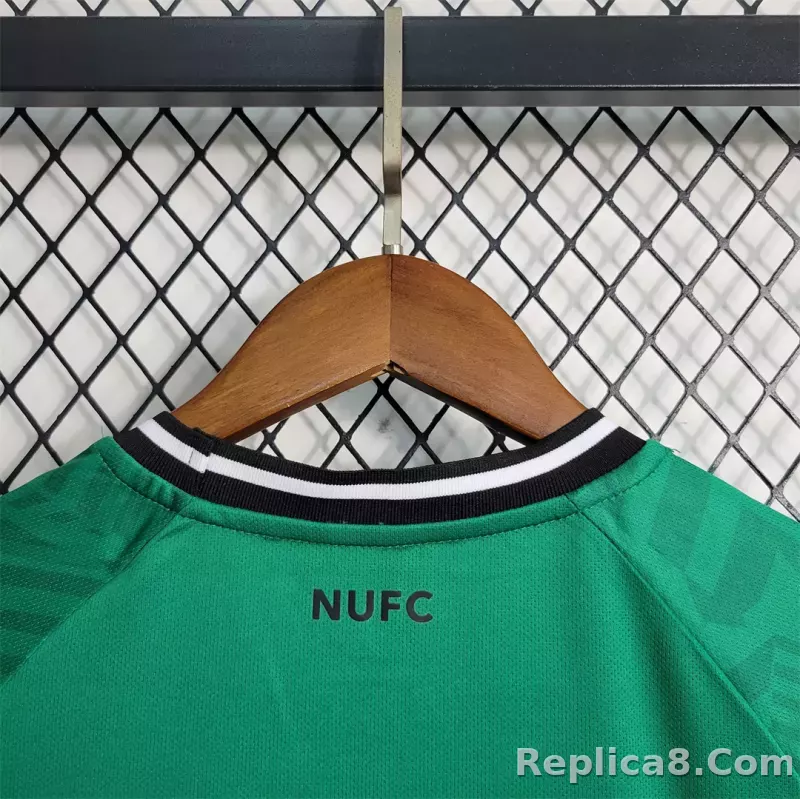 23-24 Newcastle United Away Kids Kit Jersey - detail