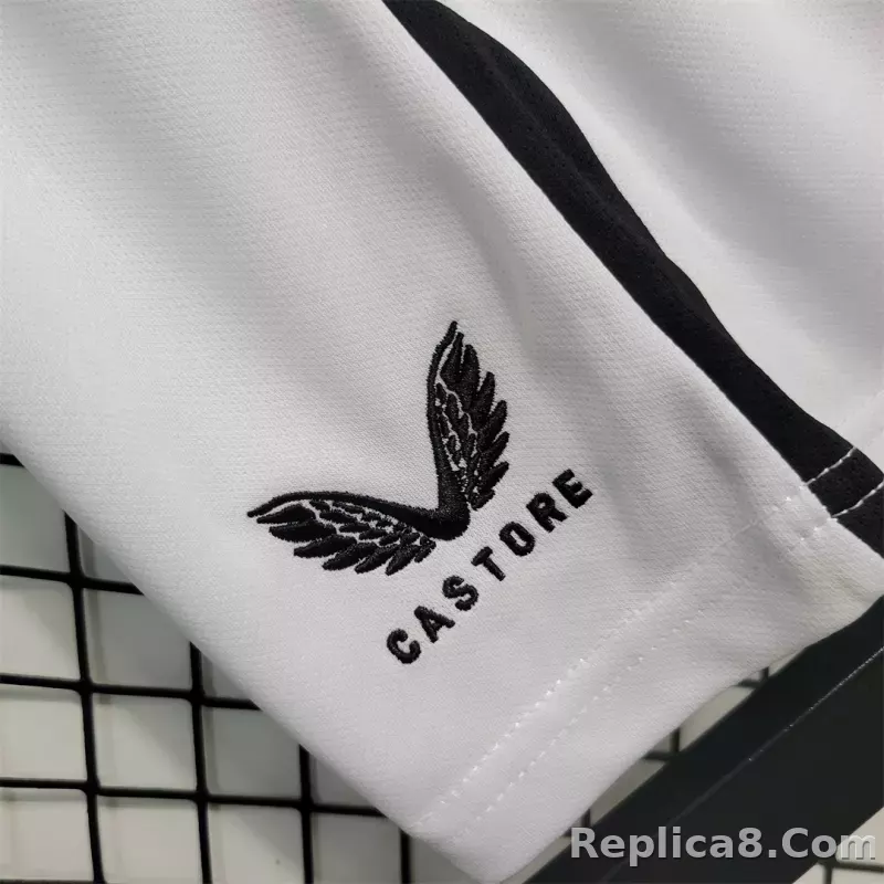 23-24 Newcastle United Away Kids Kit Jersey - detail