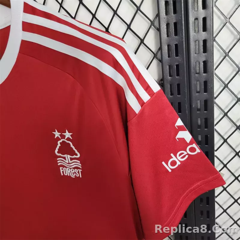 23-24 Nottingham Forest Home Jersey - detail