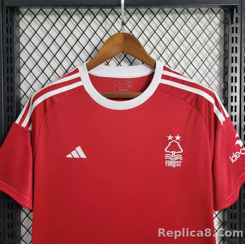 23-24 Nottingham Forest Home Jersey - detail