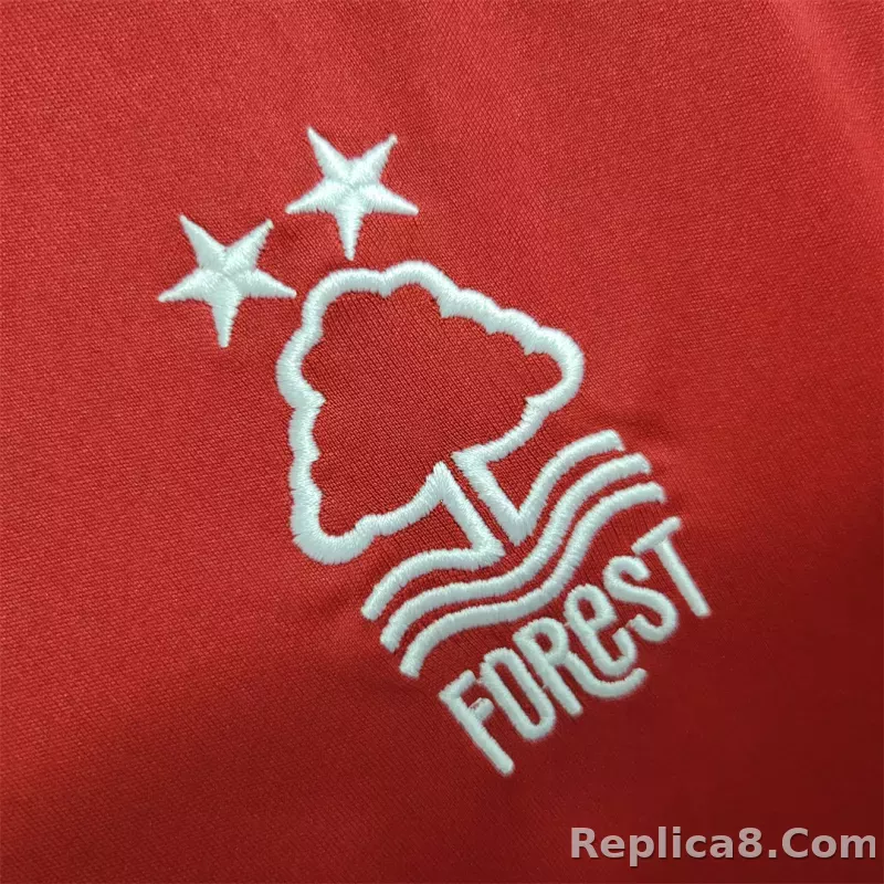 23-24 Nottingham Forest Home Jersey - detail