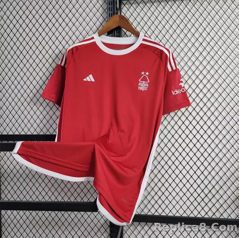 23-24 Nottingham Forest Home Jersey - detail