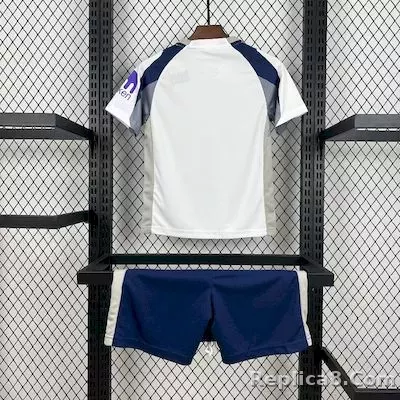 25-26 Tottenham Hotspur Home Soccer Kids Kit Jersey+Shorts - detail