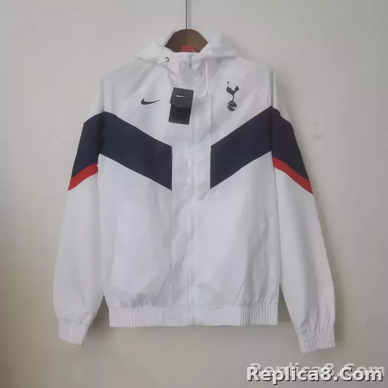 2022/2023 Tottenham Windbreaker White - detail
