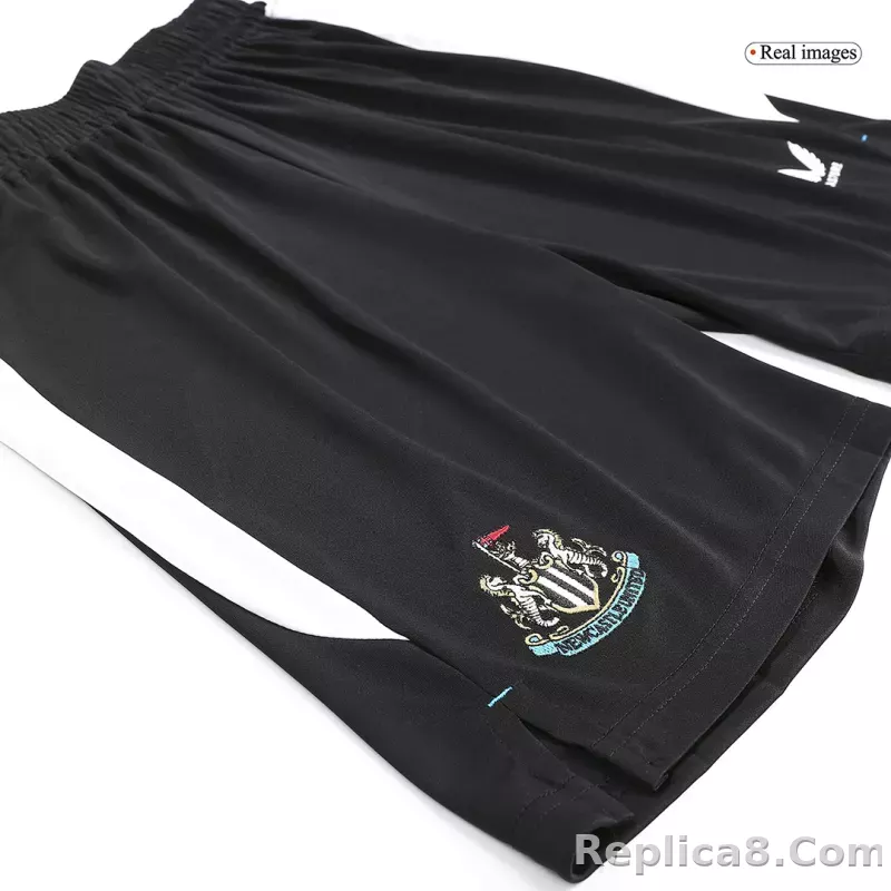 23-24 Newcastle United Home Soccer Shorts - detail
