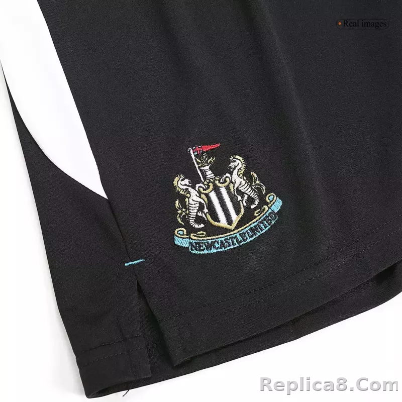 23-24 Newcastle United Home Soccer Shorts - detail