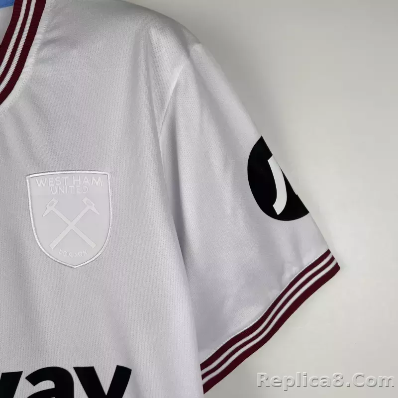 23-24 West Ham United Away Jersey Fan Version - detail