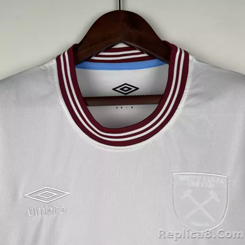 23-24 West Ham United Away Jersey Fan Version - detail