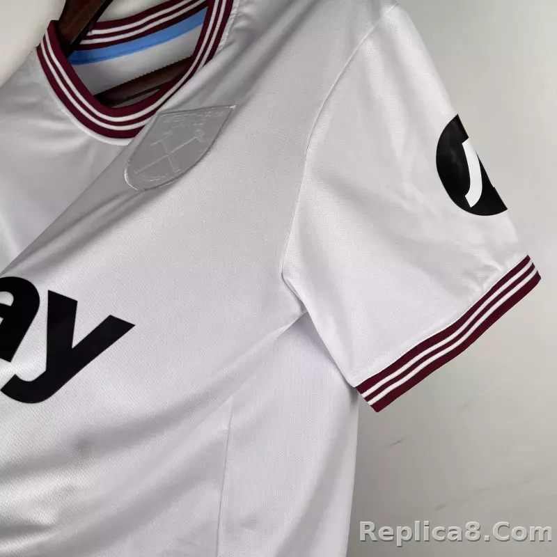 23-24 West Ham United Away Jersey Fan Version - detail
