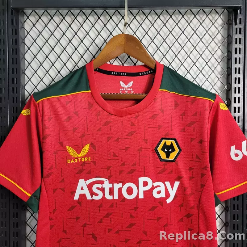 23-24 Wolves Away Jersey Fan Version - detail
