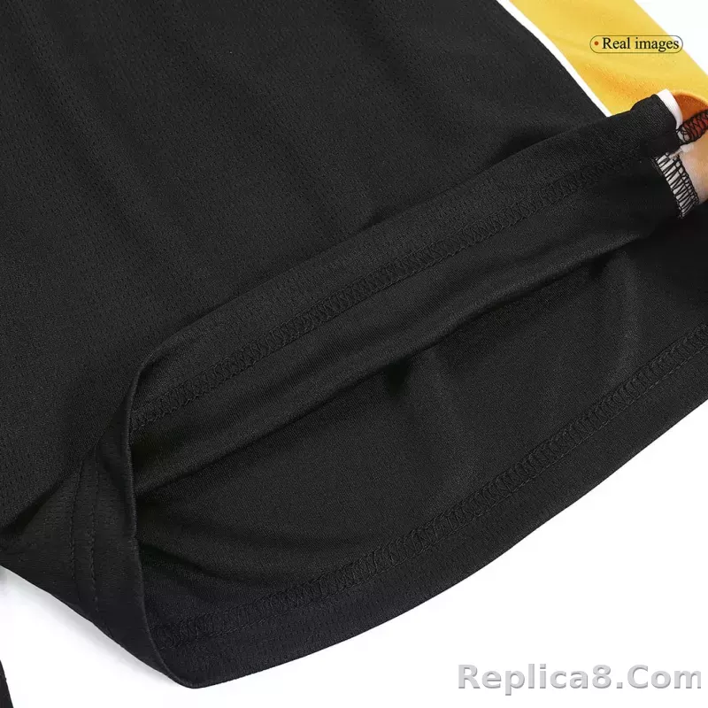 23-24 Wolverhampton Wanderers Home Soccer Shorts - detail