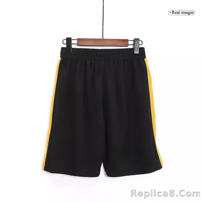 23-24 Wolverhampton Wanderers Home Soccer Shorts - detail