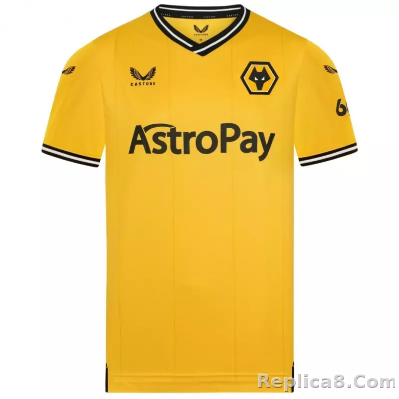 23-24 Wolves Home Kit Jersey+Shorts - detail