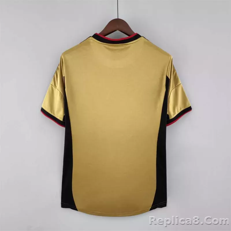 2013-14 AC Milan  Retro Jersey Soccer Third Away - detail