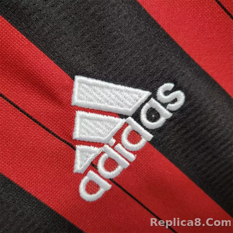 2013-14 AC Milan  Retro Jersey Home Long Sleeve - detail