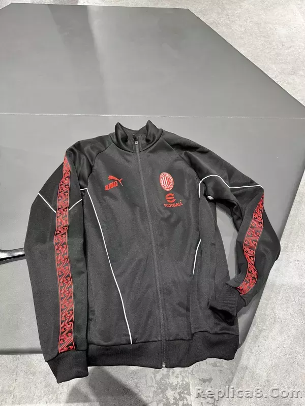 25-26 AC Milan KING Anthem Jacket Men - detail