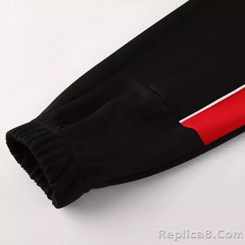 25-26 AC Milan Training Tracksuit Kit(Jacket+Pants) Black - detail