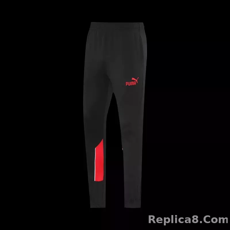 25-26 AC Milan Training Tracksuit Kit(Jacket+Pants) Black - detail