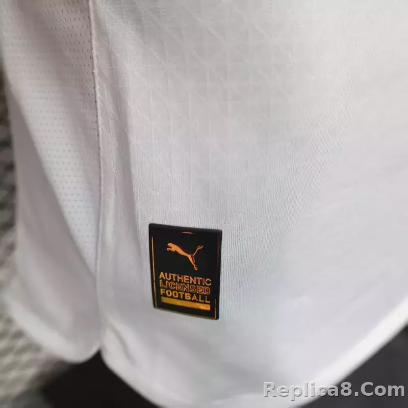 25-26 AC Milan Away Soccer Jersey Player Version Long Sleeve - detail
