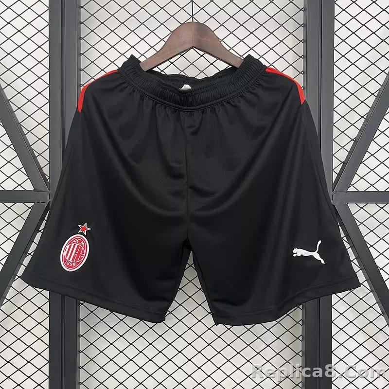 25-26 AC Milan Home Soccer Shorts