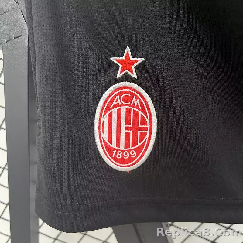 25-26 AC Milan Home Soccer Shorts - detail